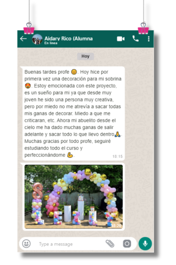 Decoración con Globos