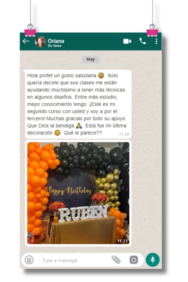 Decoración con Globos